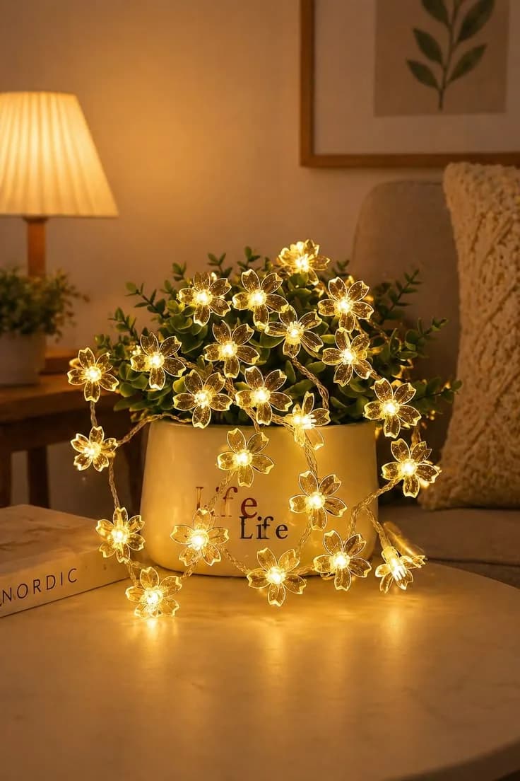 LED Crystal Leaf Tree Lamp – Beautiful Decorative Table Light 2